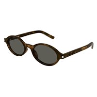 Occhiali da sole Saint Laurent Donna SL 751 JEANNE003-HAVANA-HAVANA-GREY50 - SL 751 JEANNE003-HAVANA-HAVANA-GREY50